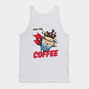 Time For Coffee Tank Top